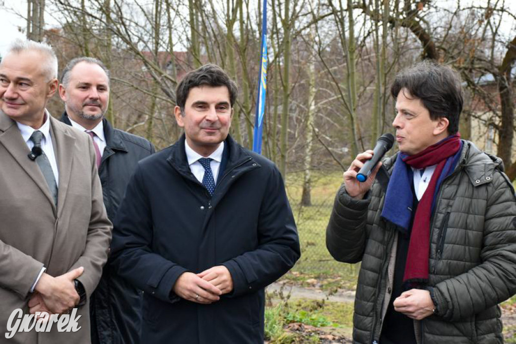 Oficjalne oględziny wyremontowanej ul. Wolności w Zbrosławicach