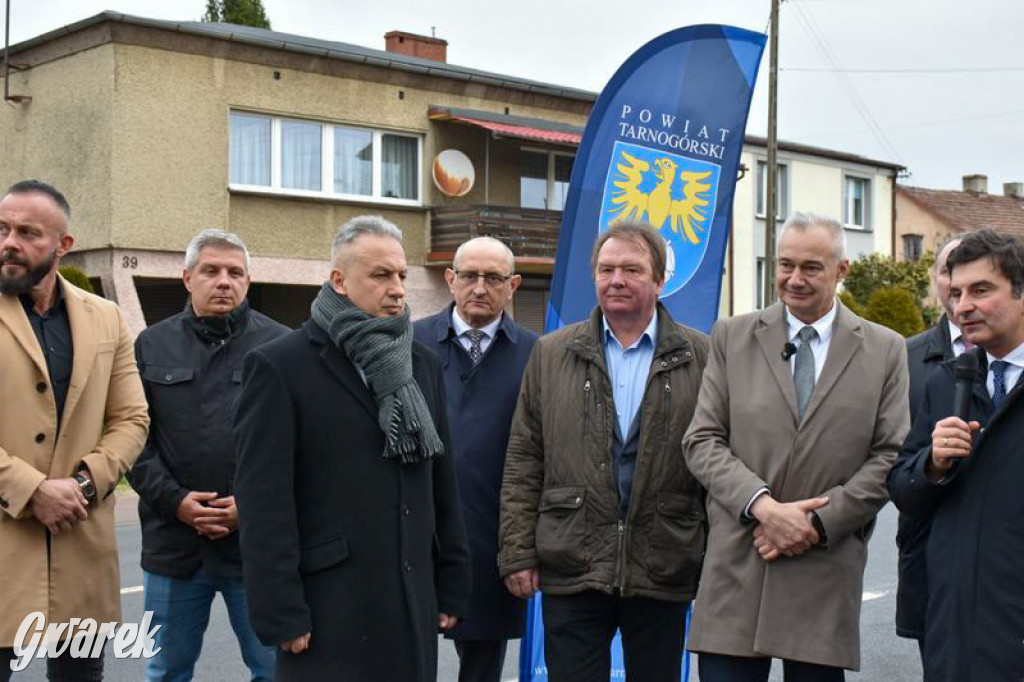 Oficjalne oględziny wyremontowanej ul. Wolności w Zbrosławicach