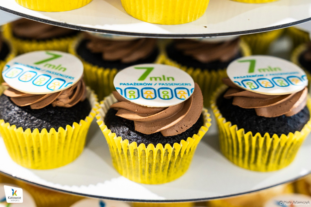 Lotnisko w Pyrzowicach. Siedmiomilionowa pasażerka