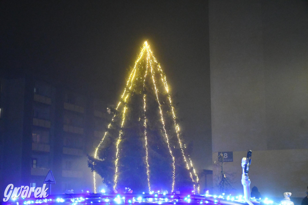 Strzybnicka choinka zabłysła 5 tysiącami lampek