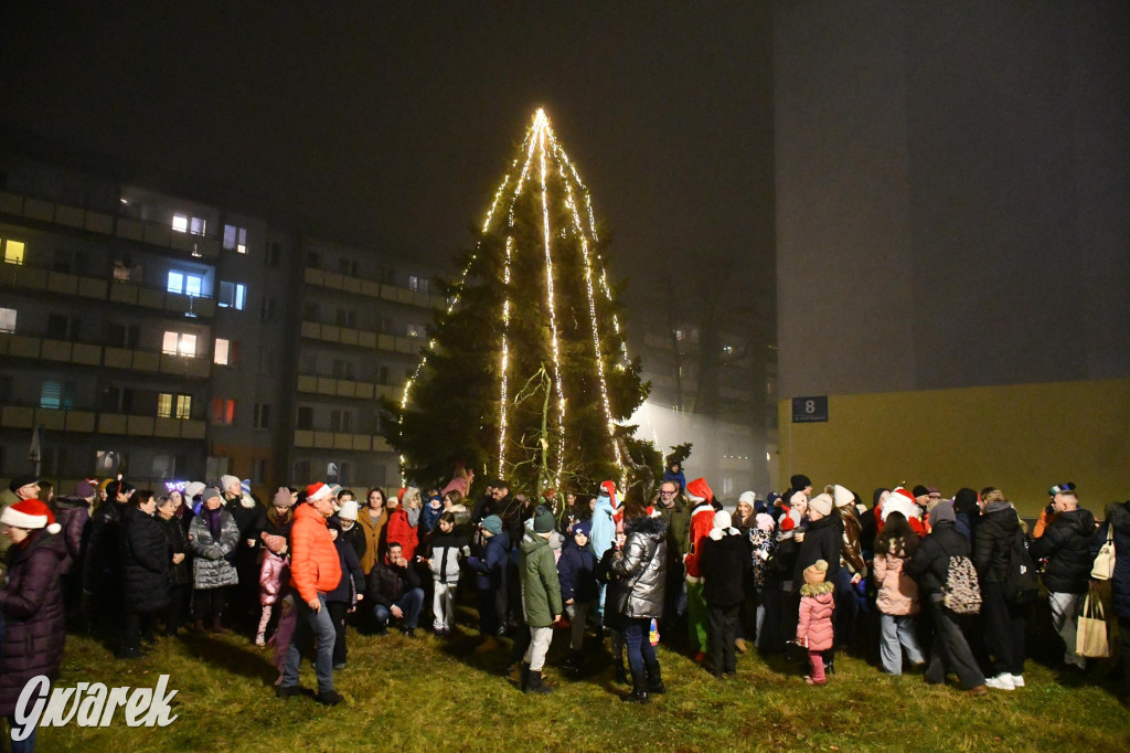 Strzybnicka choinka zabłysła 5 tysiącami lampek