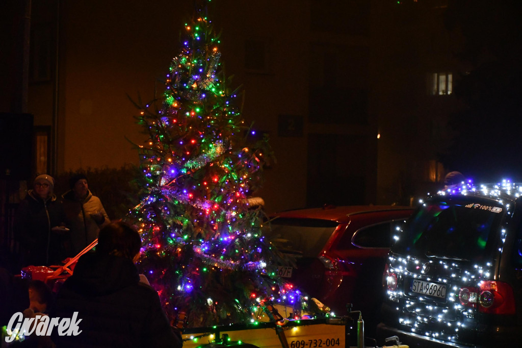 Strzybnicka choinka zabłysła 5 tysiącami lampek