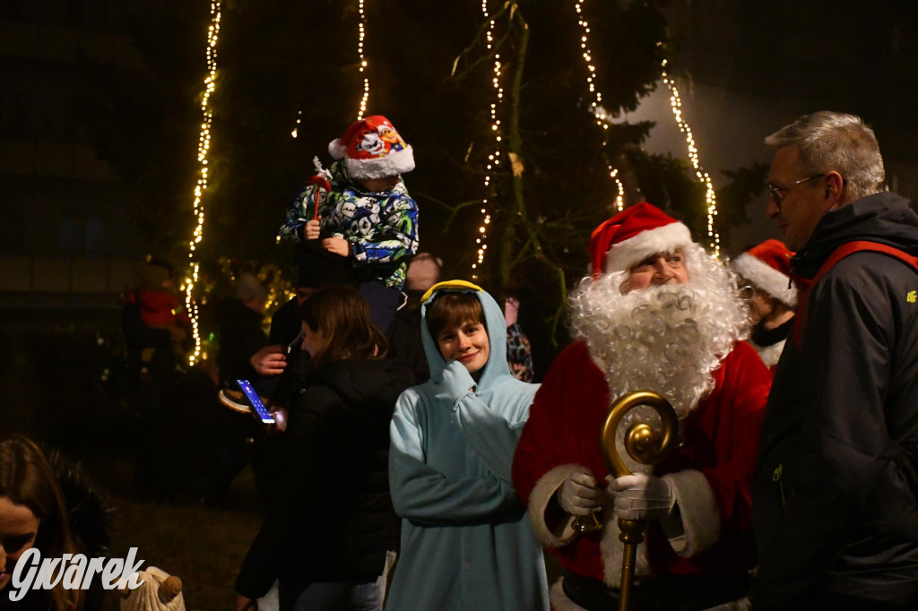 Strzybnicka choinka zabłysła 5 tysiącami lampek