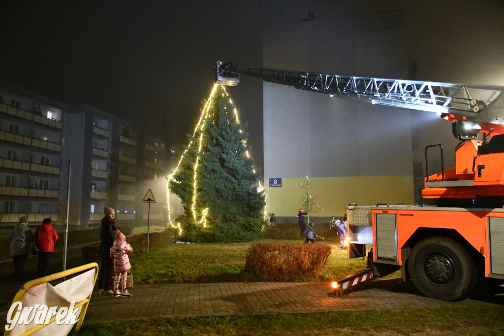 Strzybnicka choinka zabłysła 5 tysiącami lampek