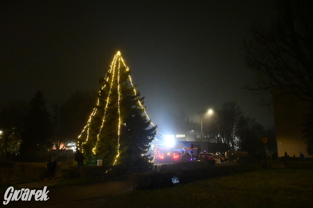 Strzybnicka choinka zabłysła 5 tysiącami lampek