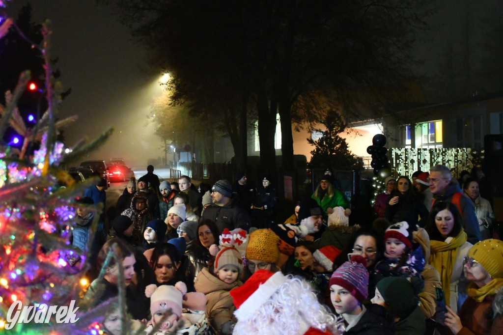 Strzybnicka choinka zabłysła 5 tysiącami lampek