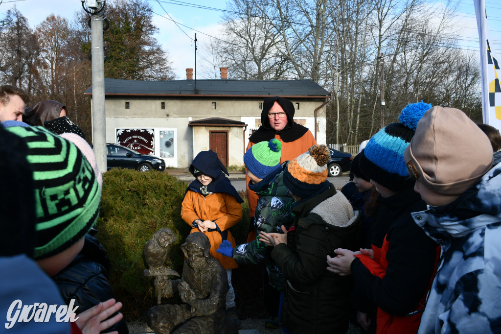Trzynasta rzeźba gwarka odsłonięta