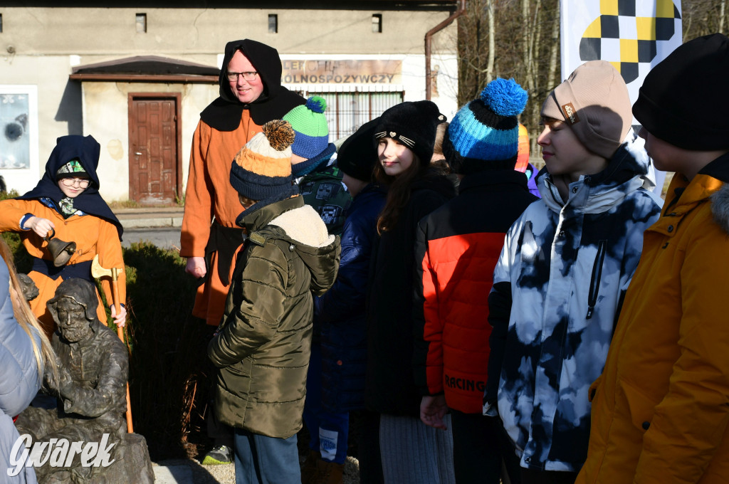 Trzynasta rzeźba gwarka odsłonięta