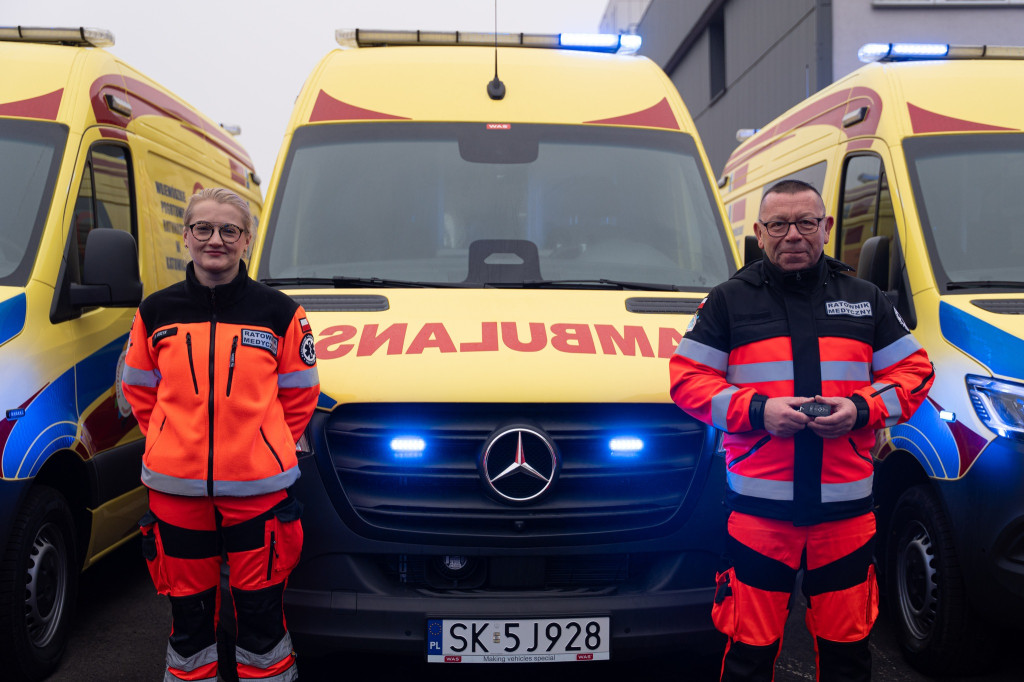 Nowe karetki dla Tarnowskich Gór i Piekar Śląskich