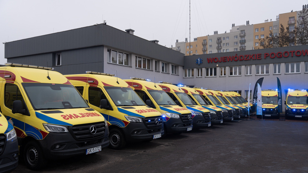 Nowe karetki dla Tarnowskich Gór i Piekar Śląskich