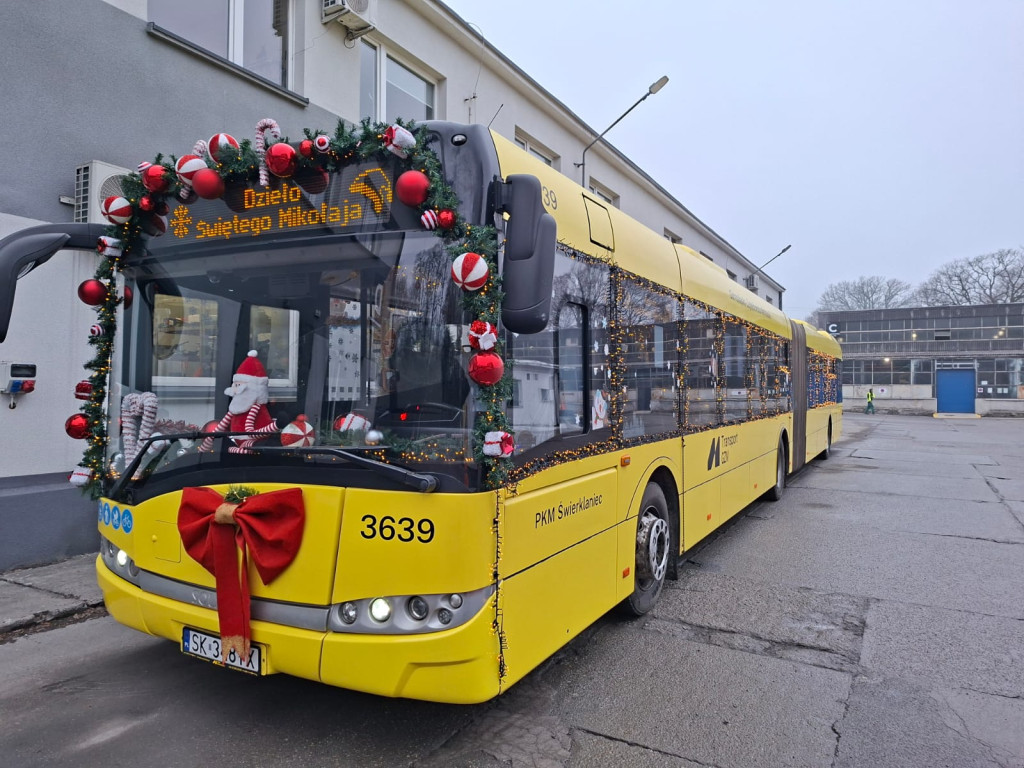 Mikołajobus w Wigilię. Podajemy rozkład jazdy