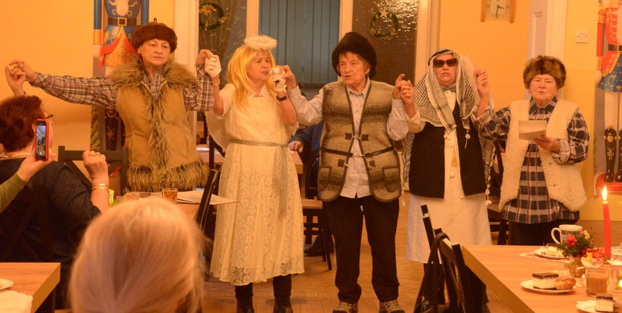 Tarnowskie Góry. Spotkanie opłatkowe w klubie Sami Swoi