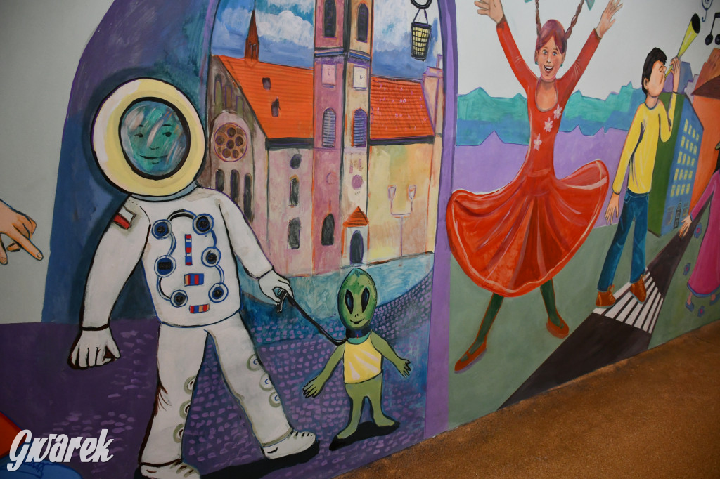 Nowa ulica i mural w Tarnowskich Górach