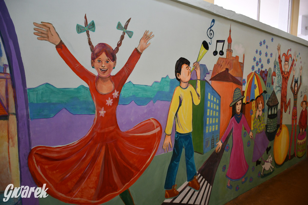 Nowa ulica i mural w Tarnowskich Górach