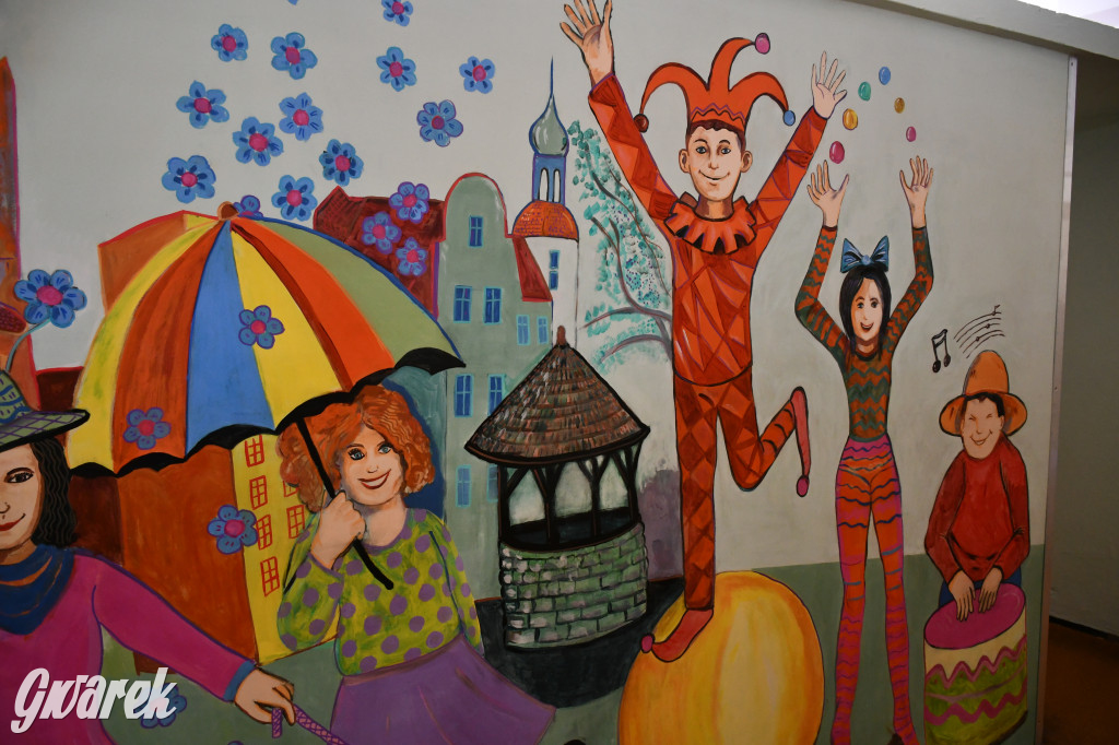 Nowa ulica i mural w Tarnowskich Górach