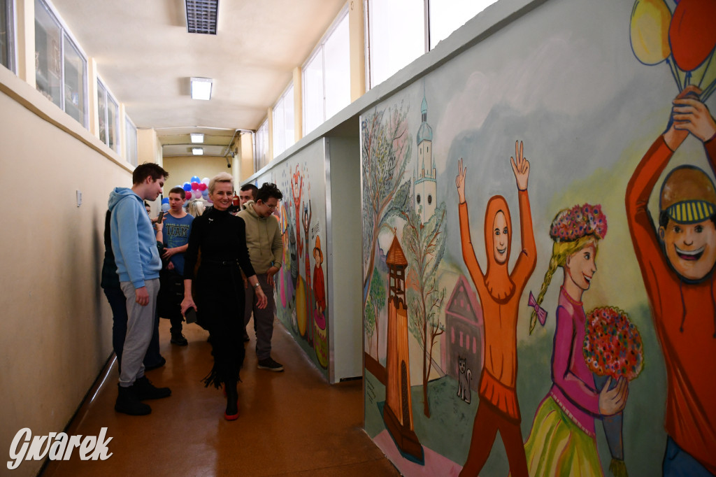 Nowa ulica i mural w Tarnowskich Górach