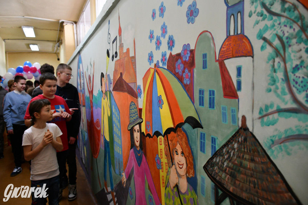 Nowa ulica i mural w Tarnowskich Górach