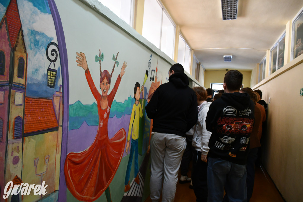 Nowa ulica i mural w Tarnowskich Górach