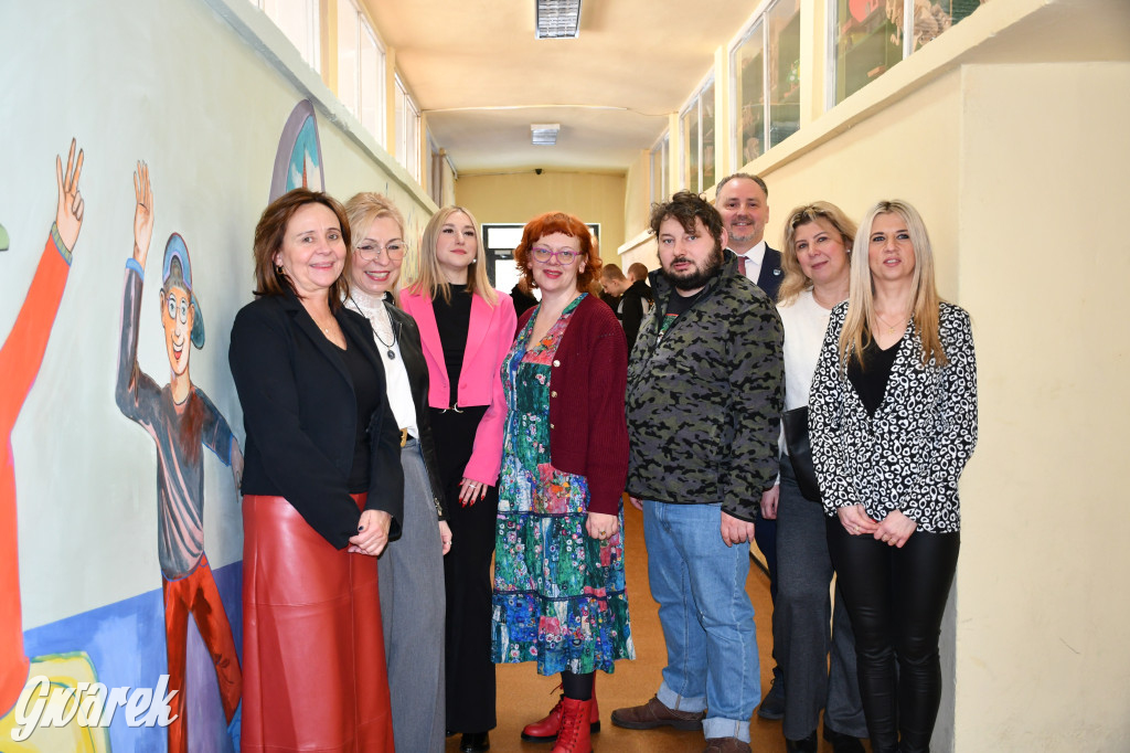 Nowa ulica i mural w Tarnowskich Górach