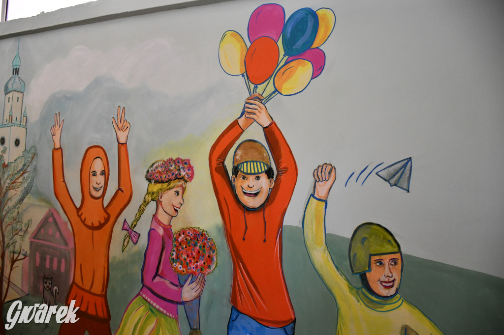 Nowa ulica i mural w Tarnowskich Górach