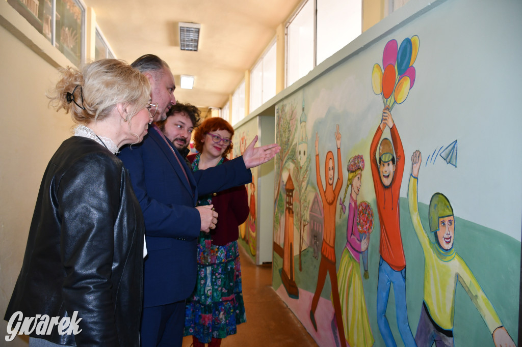 Nowa ulica i mural w Tarnowskich Górach