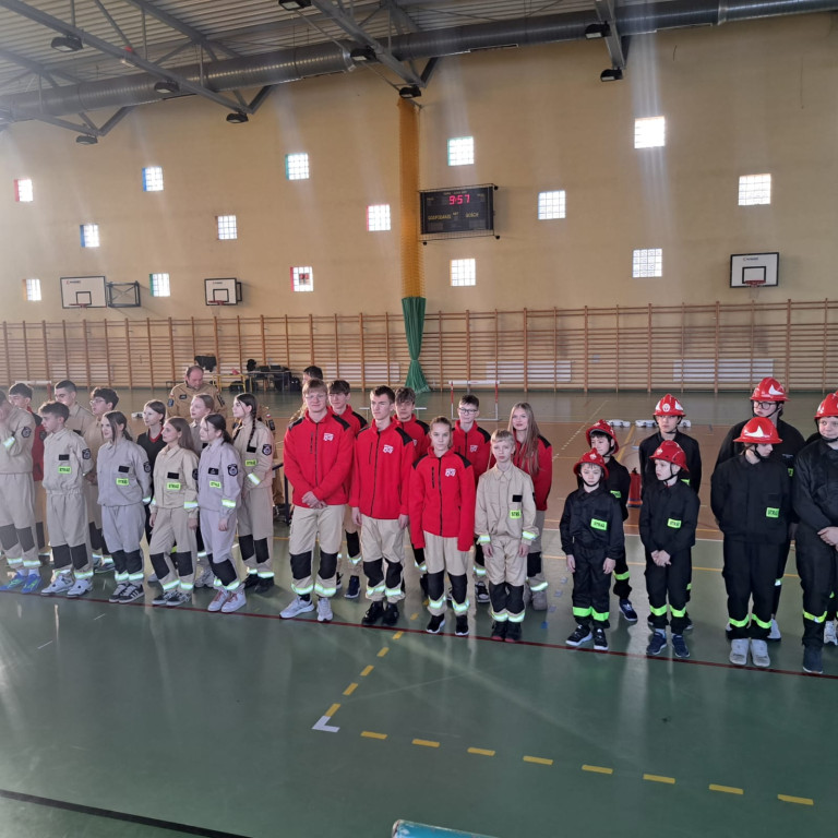 Młodzi druhowie i druhny w akcji