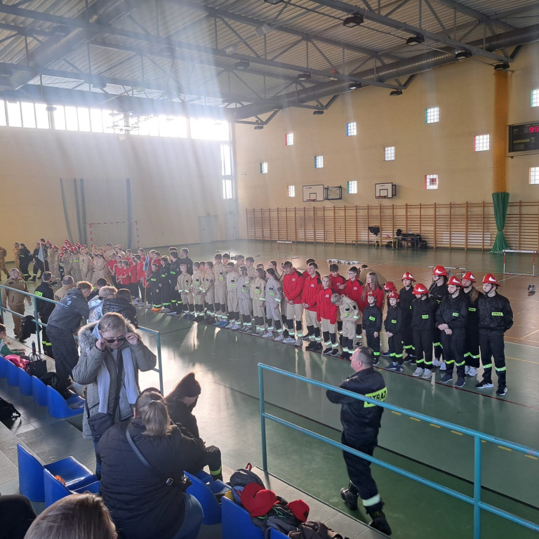 Młodzi druhowie i druhny w akcji