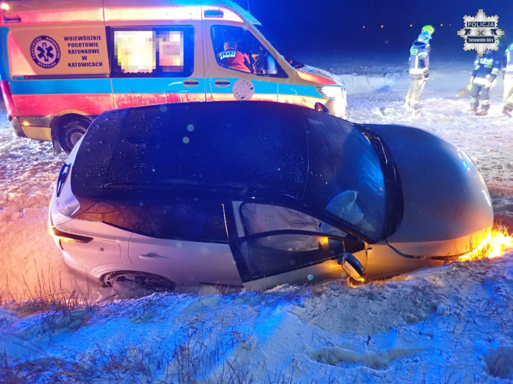 Wypadek na ul. Szkolnej. Kobieta w szpitalu