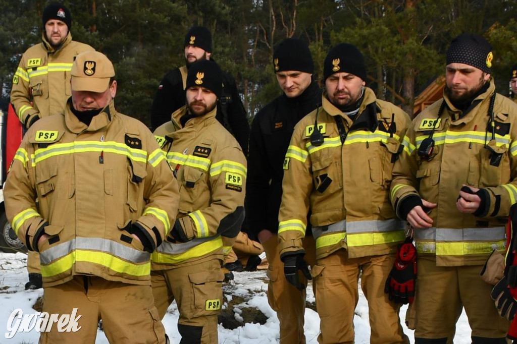 Nakło-Chechło: ćwiczenia ratownicze na lodzie