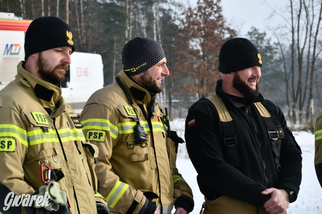 Nakło-Chechło: ćwiczenia ratownicze na lodzie