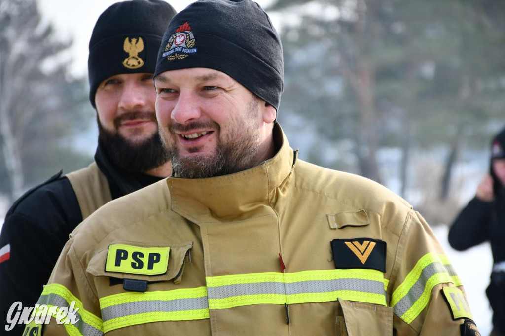 Nakło-Chechło: ćwiczenia ratownicze na lodzie