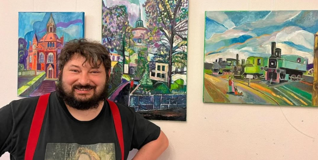 Michał Ogiński: Chcę w pracach zawrzeć coś dobrego