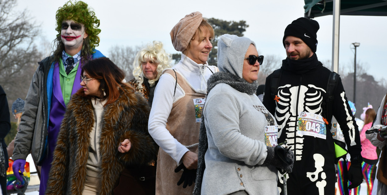 Świerklaniec. Kolorowy III Bieg w Śmiesznym Przebraniu