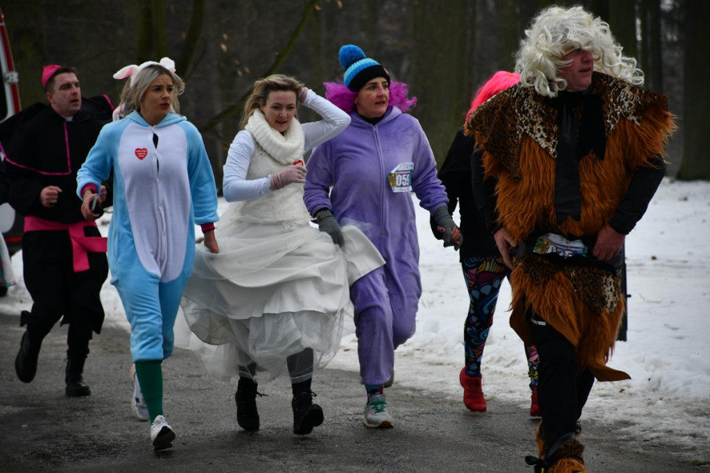 Świerklaniec. Kolorowy III Bieg w Śmiesznym Przebraniu