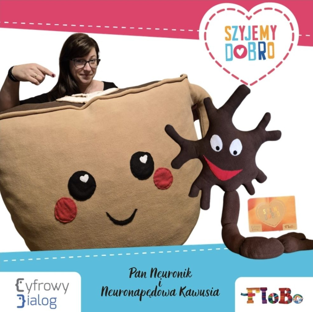 Nauczyciele dla WOŚP i pluszowa, neuronowa kawa