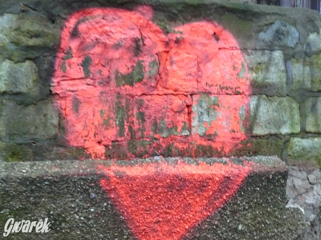 Wandalizm w Parku Miejskim. Słaby ten romantyzm