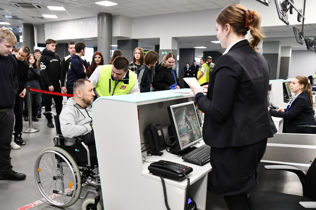 Akcja na lotnisku w Pyrzowicach, awantura i…