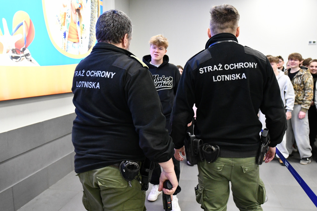 Akcja na lotnisku w Pyrzowicach, awantura i…