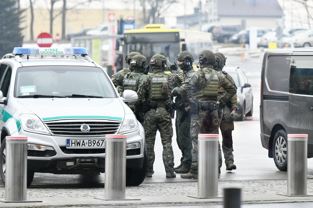 Akcja na lotnisku w Pyrzowicach, awantura i…