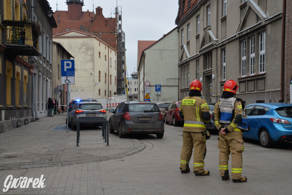 Tarnowskie Góry. Ewakuacja z budynku ZUS-u
