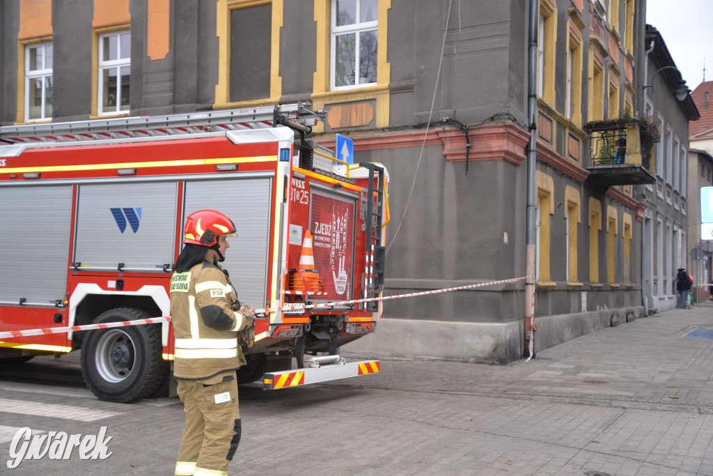 Tarnowskie Góry. Ewakuacja z budynku ZUS-u