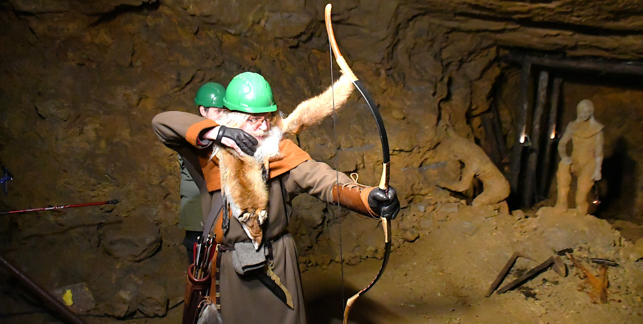 Historyczna „łucznicza szychta”. Zawody w kopalni srebra
