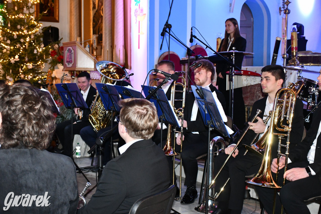Noworoczny koncert orkiestry dętej w Żyglinie
