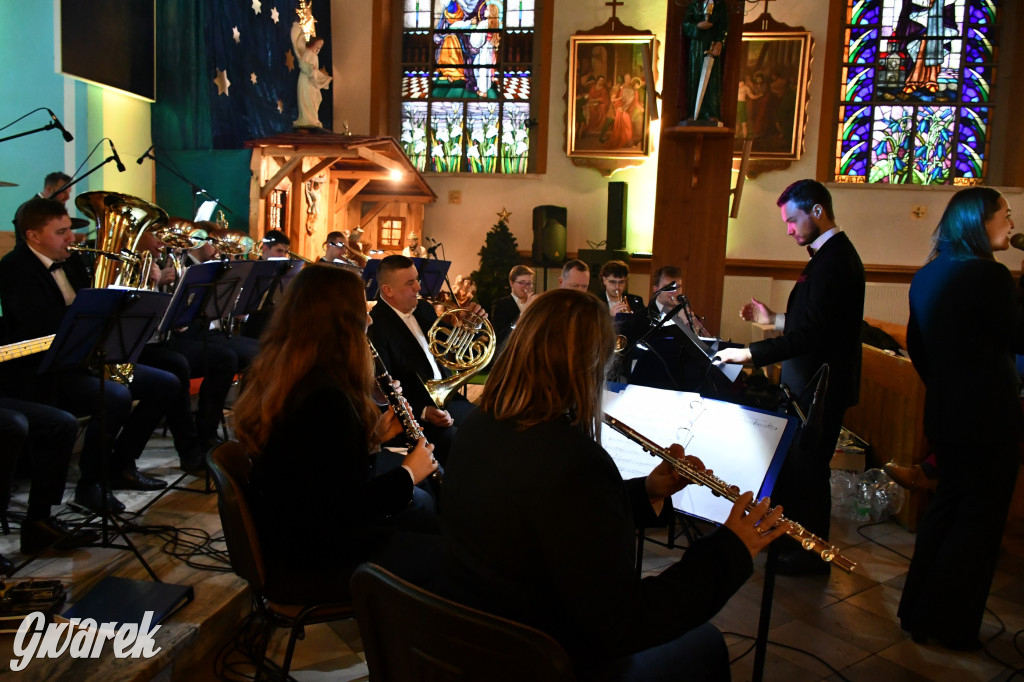Noworoczny koncert orkiestry dętej w Żyglinie