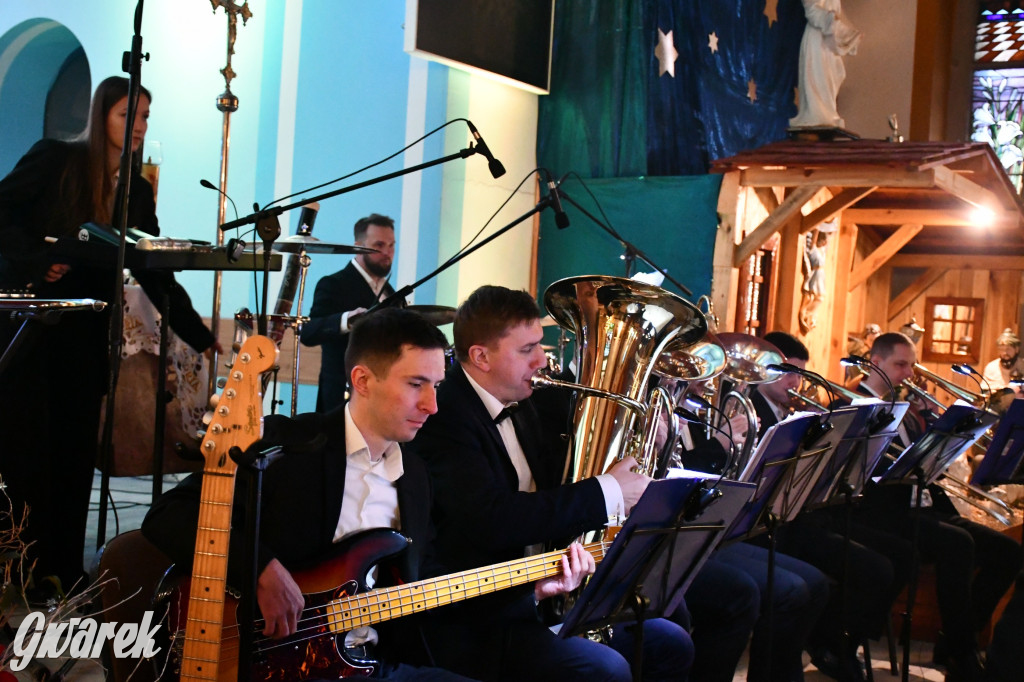 Noworoczny koncert orkiestry dętej w Żyglinie