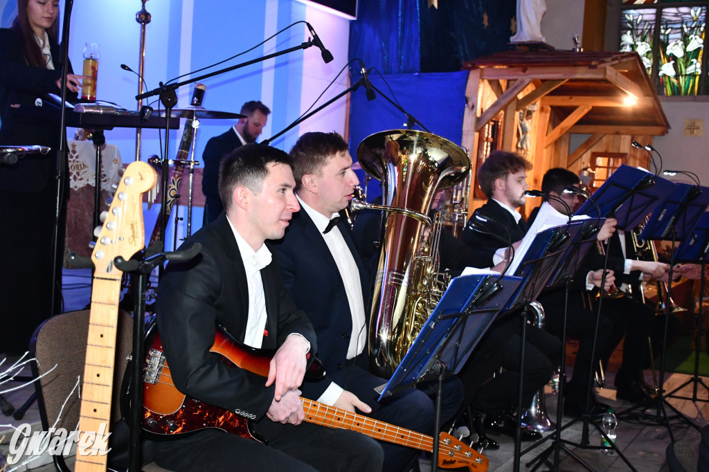 Noworoczny koncert orkiestry dętej w Żyglinie