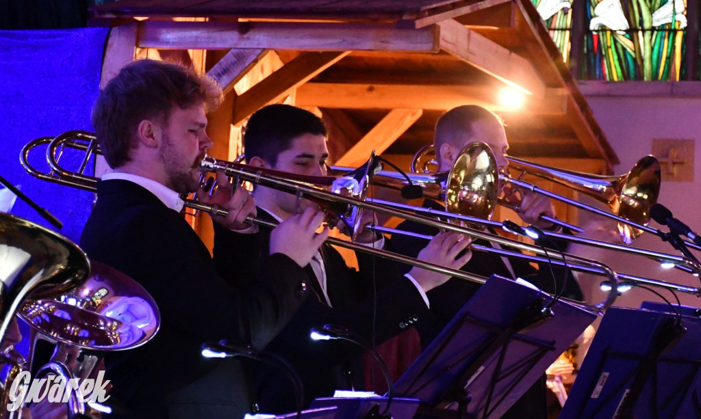 Noworoczny koncert orkiestry dętej w Żyglinie