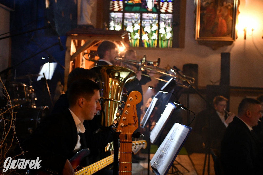 Noworoczny koncert orkiestry dętej w Żyglinie
