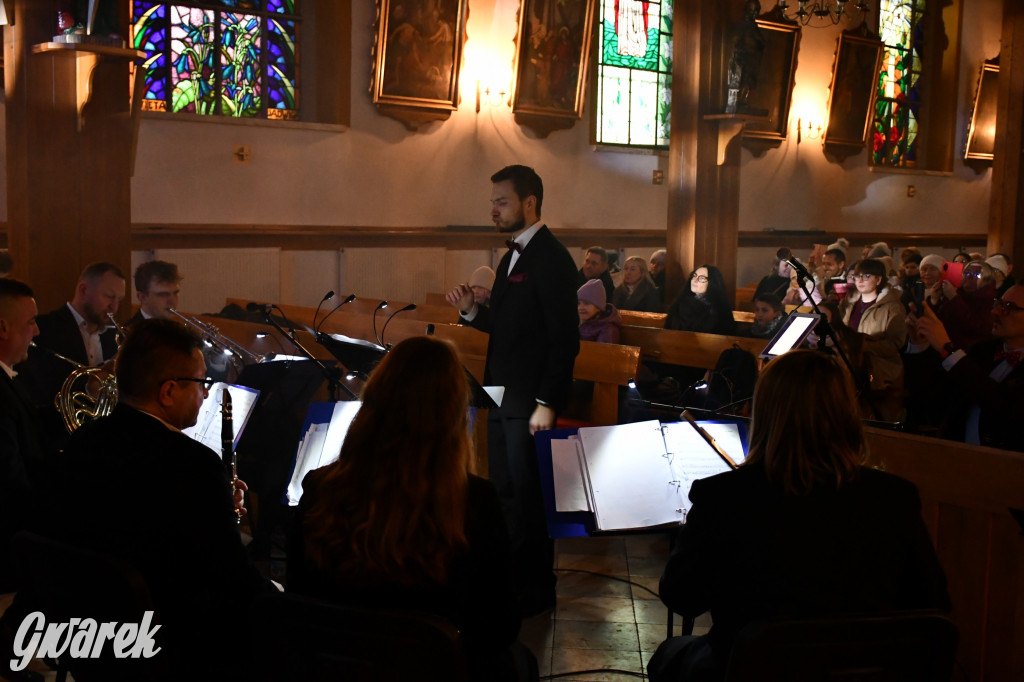 Noworoczny koncert orkiestry dętej w Żyglinie