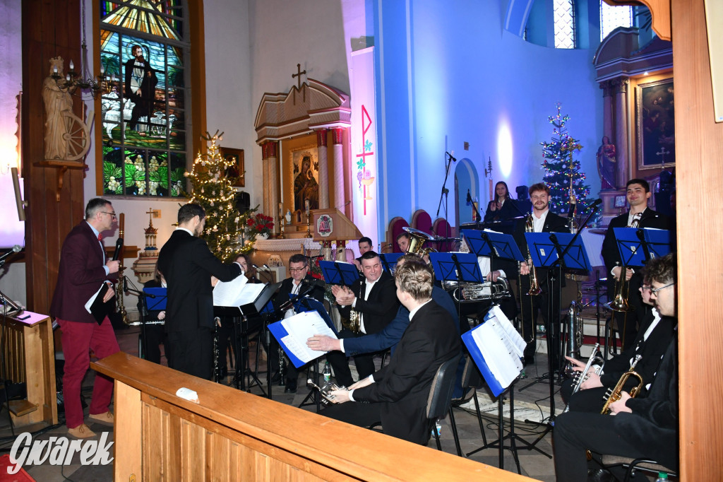 Noworoczny koncert orkiestry dętej w Żyglinie